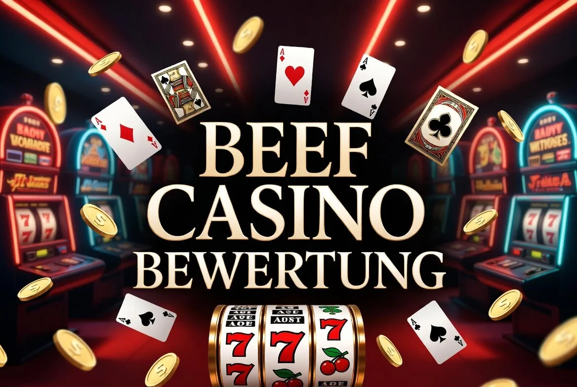 Lobby von Beef Casino online im Test aus deutscher Sicht